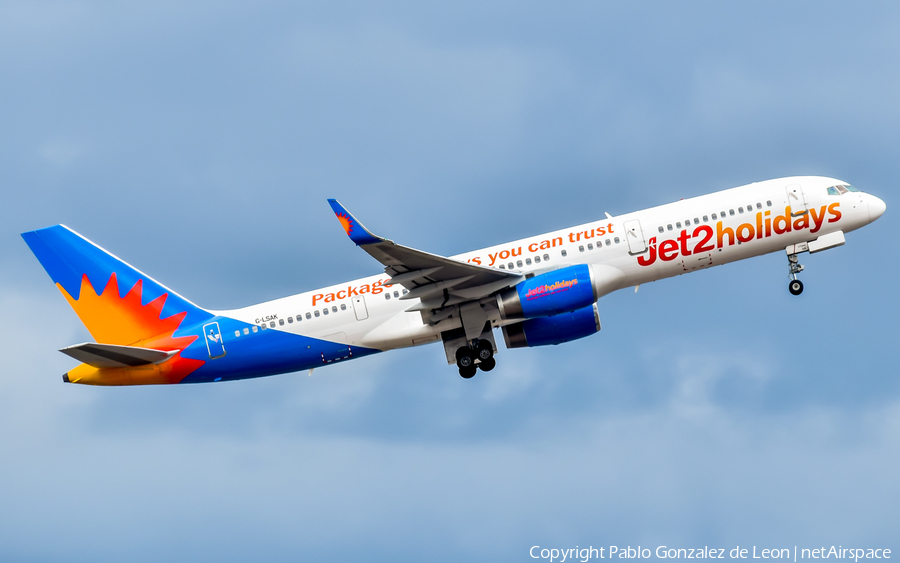 Jet2 Boeing 757-23N (G-LSAK) | Photo 343876