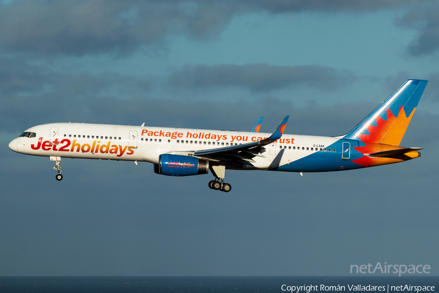 Jet2 Boeing 757-23N (G-LSAK) | Photo 628035
