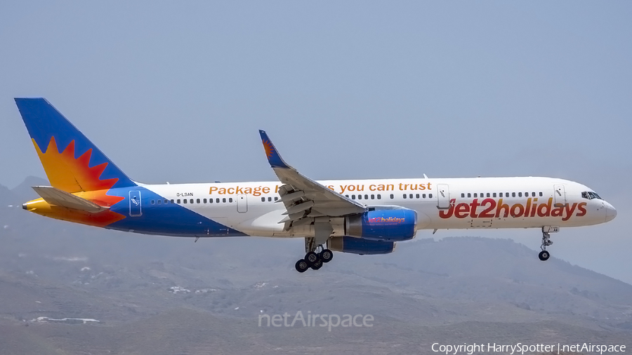 Jet2 Boeing 757-2K2 (G-LSAN) | Photo 332154
