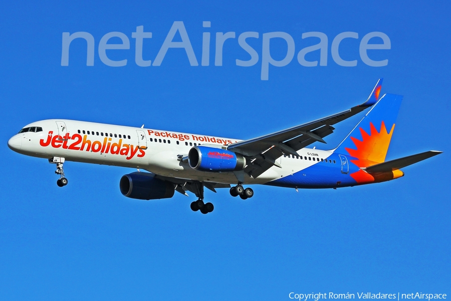 Jet2 Boeing 757-2K2 (G-LSAN) | Photo 340724