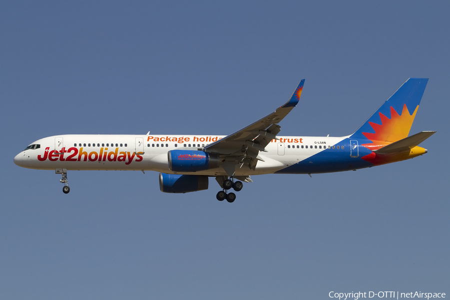 Jet2 Boeing 757-2K2 (G-LSAN) | Photo 415677