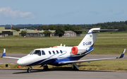 Centreline Air Charter Cessna 525 CitationJet (G-LUBB) at  Bournemouth - International (Hurn), United Kingdom