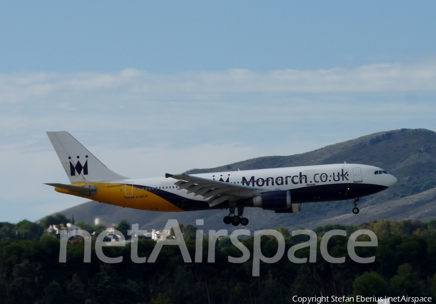 Monarch Airlines Airbus A300B4-605R (G-MAJS) | Photo 128095