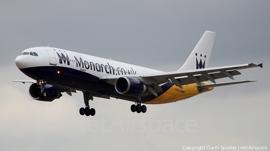 Monarch Airlines Airbus A300B4-605R (G-MAJS) | Photo 212758