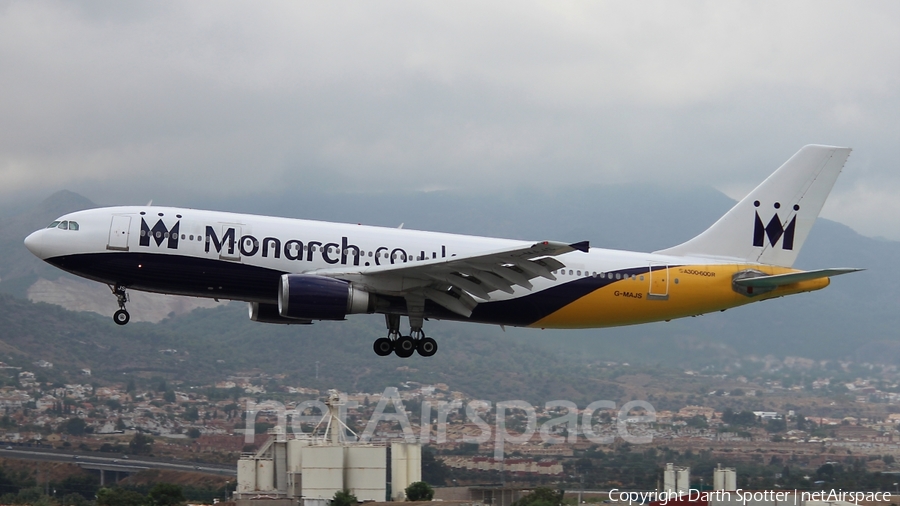 Monarch Airlines Airbus A300B4-605R (G-MAJS) | Photo 212760