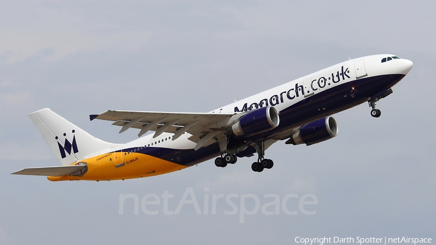 Monarch Airlines Airbus A300B4-605R (G-MAJS) | Photo 212762