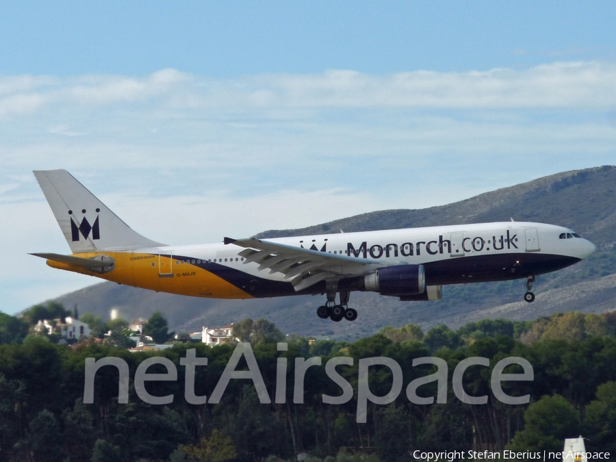 Monarch Airlines Airbus A300B4-605R (G-MAJS) | Photo 662691