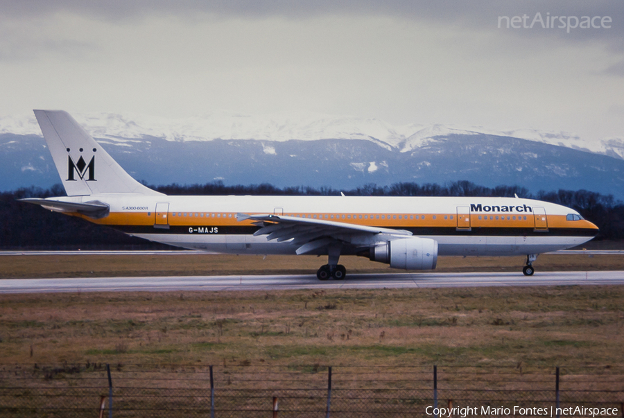 Monarch Airlines Airbus A300B4-605R (G-MAJS) | Photo 300747