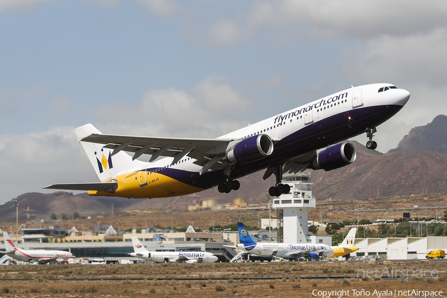 Monarch Airlines Airbus A300B4-605R (G-MAJS) | Photo 454581