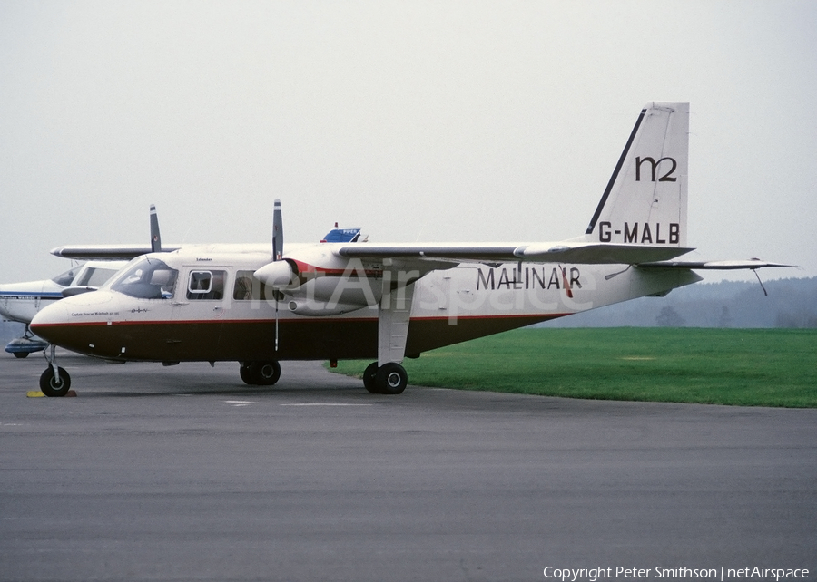 Malinair Britten-Norman BN-2A-26 Islander (G-MALB) | Photo 217038
