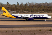 Monarch Airlines Airbus A321-231 (G-MARA) at  Stockholm - Arlanda, Sweden