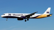 Monarch Airlines Airbus A321-231 (G-MARA) at  Barcelona - El Prat, Spain