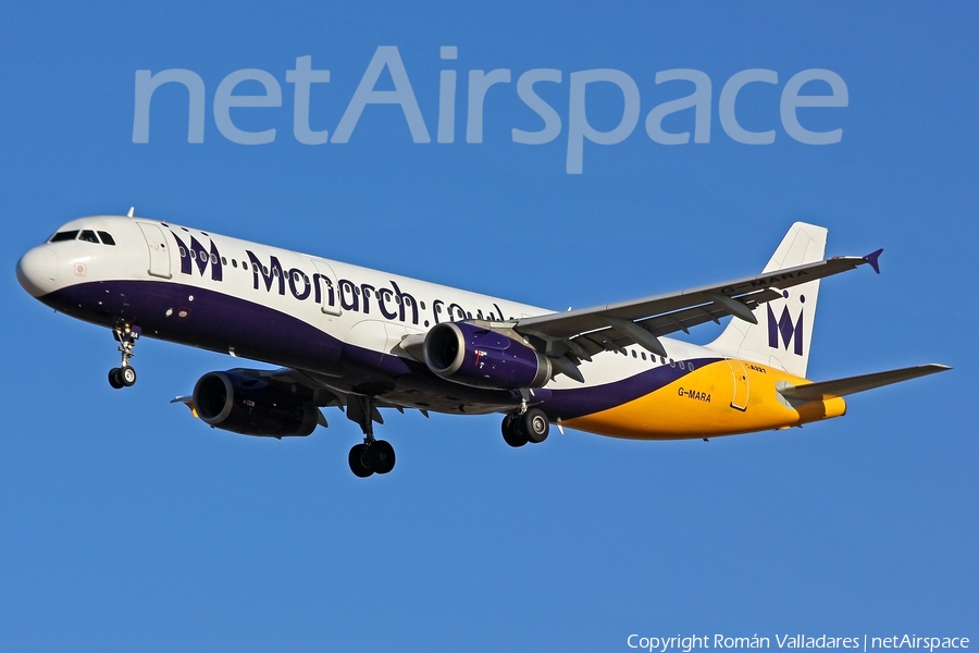 Monarch Airlines Airbus A321-231 (G-MARA) | Photo 336400
