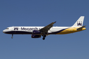 Monarch Airlines Airbus A321-231 (G-MARA) at  Palma De Mallorca - Son San Juan, Spain