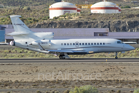 (Private) Dassault Falcon 7X (G-MATO) at  Tenerife Sur - Reina Sofia, Spain