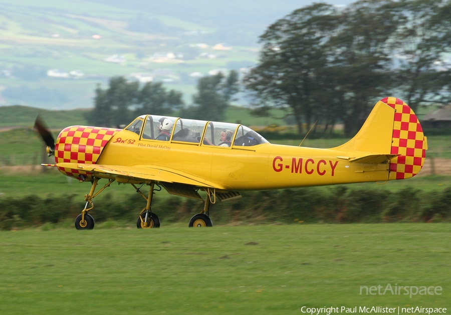 (Private) Yakovlev Yak-52 (G-MCCY) | Photo 5919