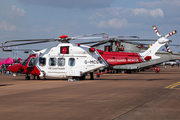 Bristows (Coast Guard) AgustaWestland AW189 (G-MCGW) at  RAF Fairford, United Kingdom