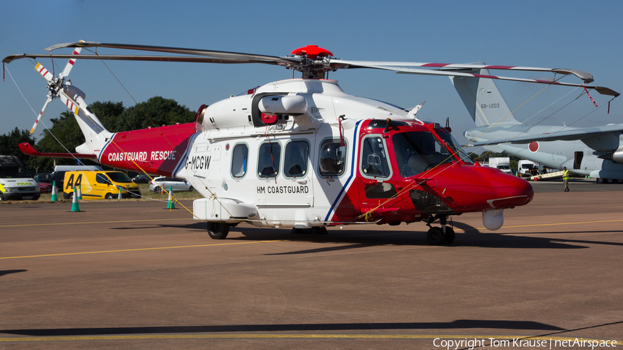 Bristows (Coast Guard) AgustaWestland AW189 (G-MCGW) | Photo 328021