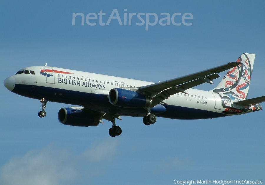 British Airways Airbus A320-231 (G-MEDA) | Photo 6362