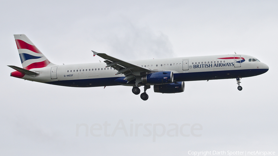 British Airways Airbus A321-231 (G-MEDF) | Photo 265985