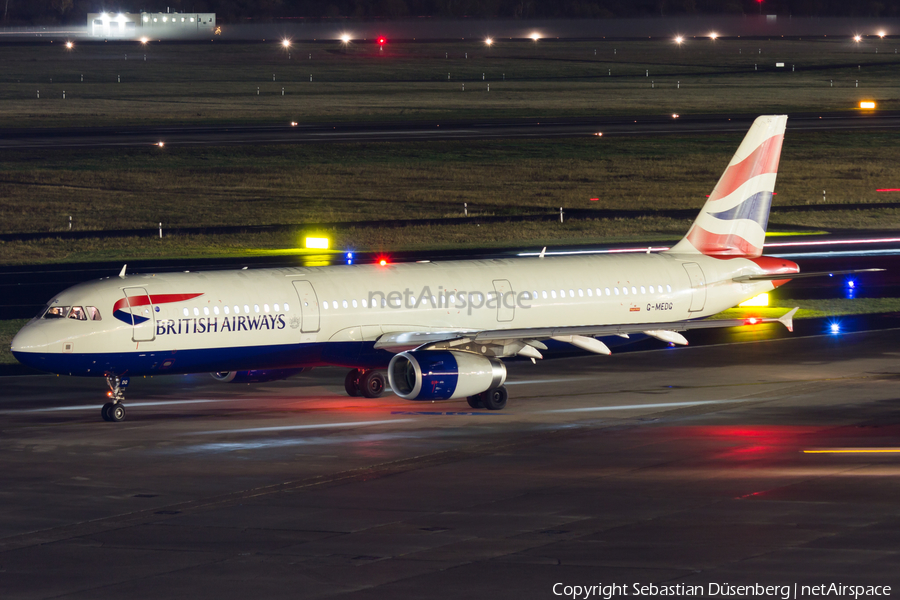 British Airways Airbus A321-231 (G-MEDG) | Photo 133138