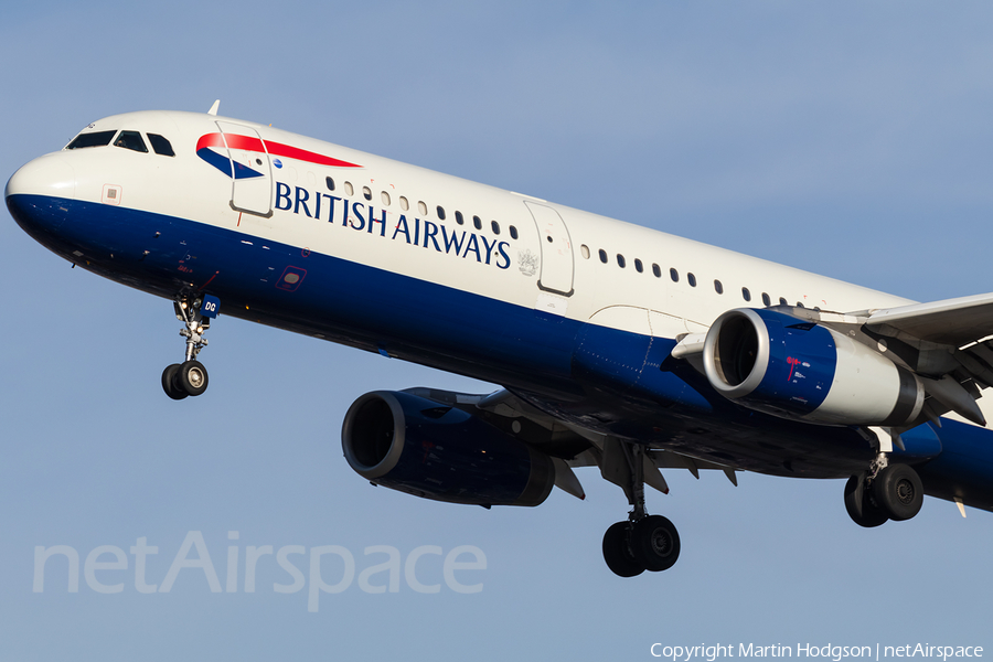 British Airways Airbus A321-231 (G-MEDG) | Photo 130934