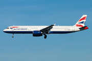 British Airways Airbus A321-231 (G-MEDG) at  London - Heathrow, United Kingdom