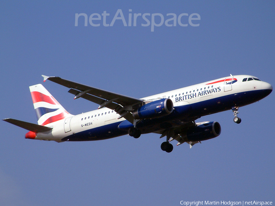 British Airways Airbus A320-232 (G-MEDH) | Photo 102531