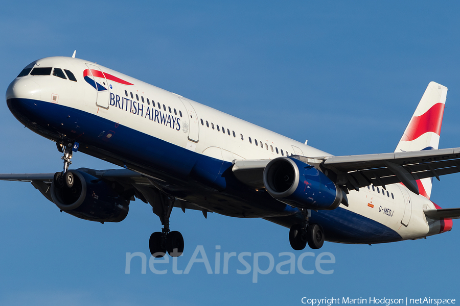 British Airways Airbus A321-231 (G-MEDJ) | Photo 130347
