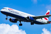 British Airways Airbus A321-231 (G-MEDJ) at  London - Heathrow, United Kingdom