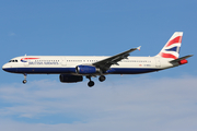 British Airways Airbus A321-231 (G-MEDJ) at  London - Heathrow, United Kingdom