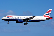 British Airways Airbus A320-232 (G-MEDK) at  Lanzarote - Arrecife, Spain