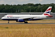 British Airways Airbus A320-232 (G-MEDK) at  Luxembourg - Findel, Luxembourg