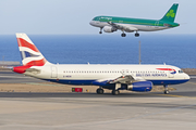 British Airways Airbus A320-232 (G-MEDK) at  Tenerife Sur - Reina Sofia, Spain
