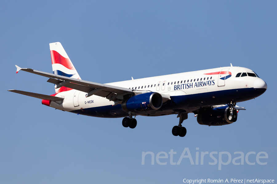 British Airways Airbus A320-232 (G-MEDK) | Photo 365570