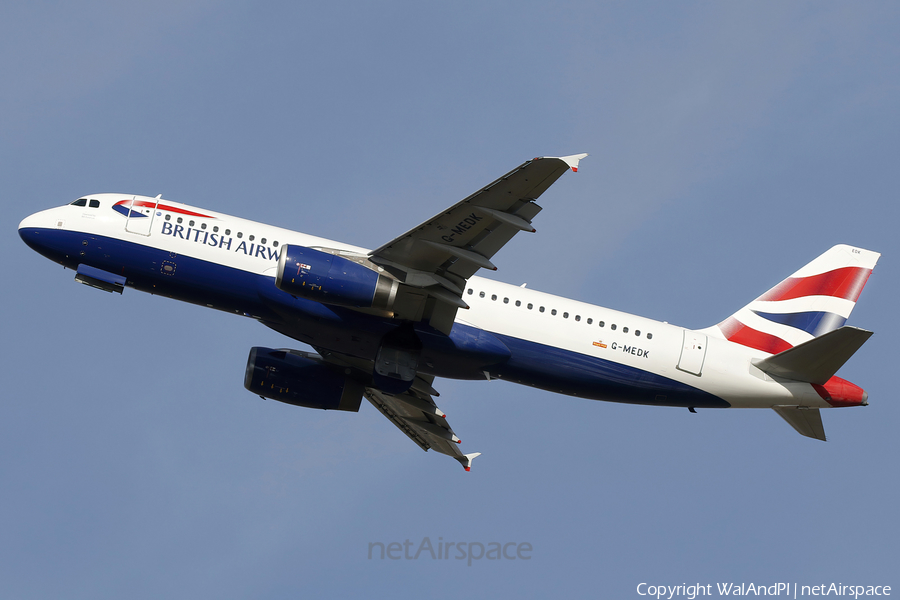 British Airways Airbus A320-232 (G-MEDK) | Photo 670317