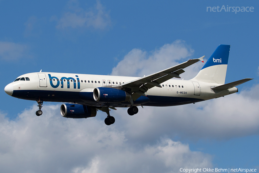 bmi Airbus A320-232 (G-MEDK) | Photo 41803
