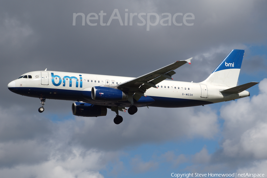 bmi Airbus A320-232 (G-MEDK) | Photo 668995