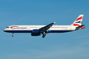 British Airways Airbus A321-231 (G-MEDL) at  London - Heathrow, United Kingdom