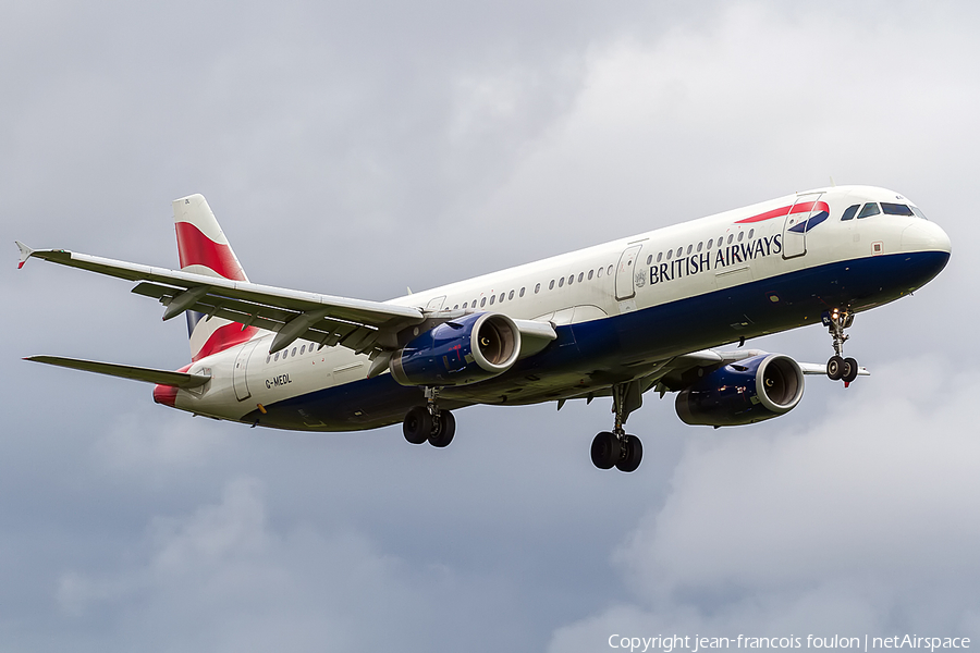 British Airways Airbus A321-231 (G-MEDL) | Photo 177790