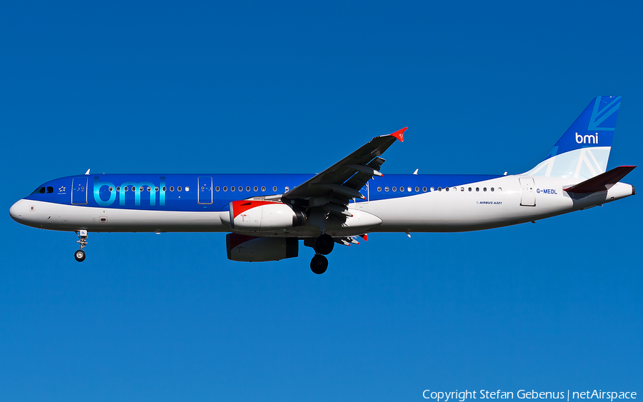 bmi Airbus A321-231 (G-MEDL) | Photo 1487