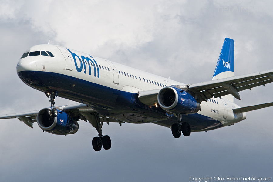 bmi Airbus A321-231 (G-MEDL) | Photo 41804