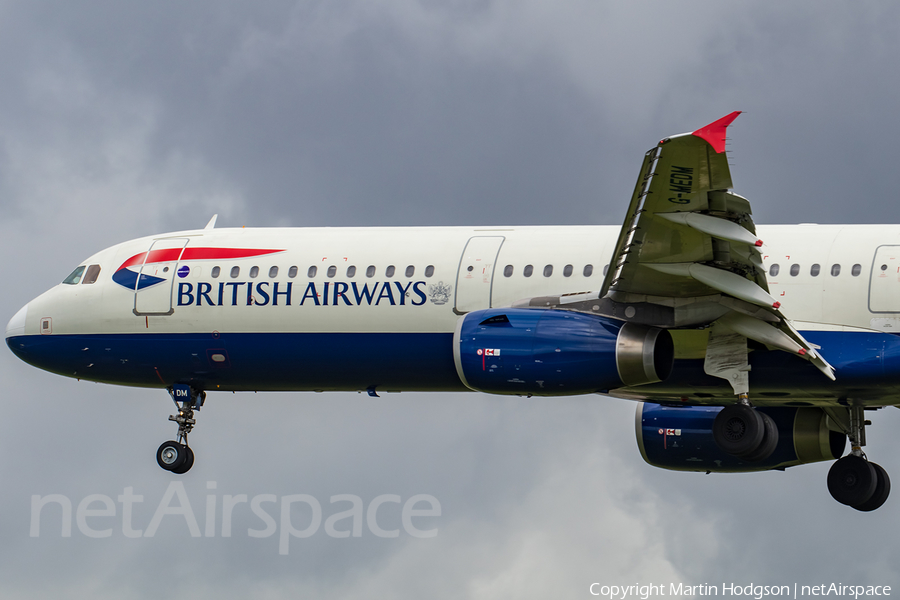 British Airways Airbus A321-231 (G-MEDM) | Photo 287503