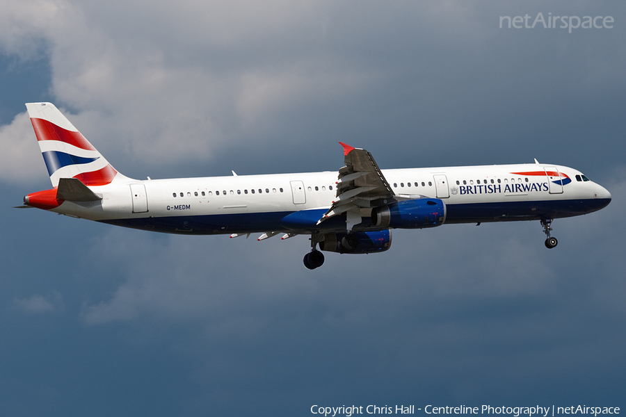 British Airways Airbus A321-231 (G-MEDM) | Photo 58364