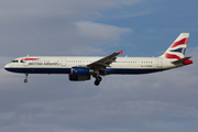 British Airways Airbus A321-231 (G-MEDM) at  Madrid - Barajas, Spain