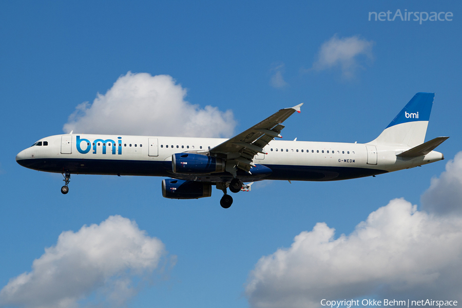bmi Airbus A321-231 (G-MEDM) | Photo 41805
