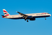 British Airways Airbus A321-231 (G-MEDN) at  Amsterdam - Schiphol, Netherlands