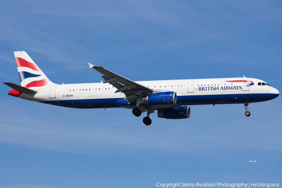 British Airways Airbus A321-231 (G-MEDN) | Photo 323236
