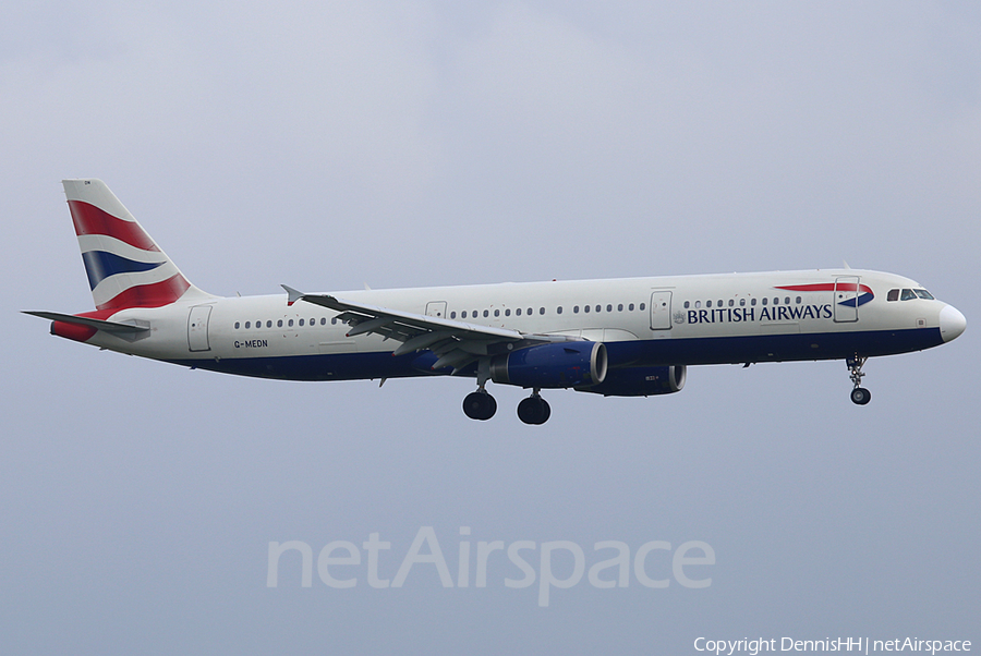 British Airways Airbus A321-231 (G-MEDN) | Photo 447268