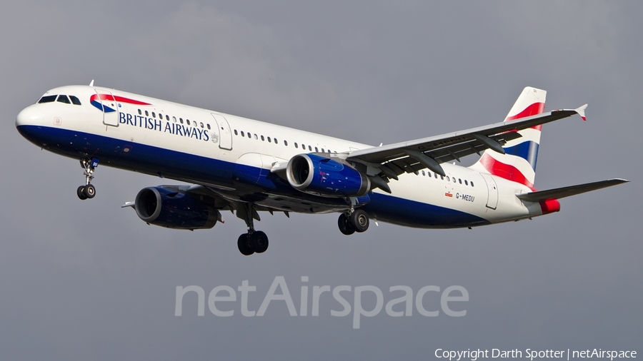 British Airways Airbus A321-231 (G-MEDU) | Photo 182194